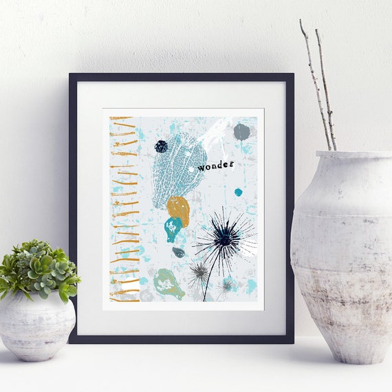 Dandelion Wall Art Modern Plant Wall Decor Pods Decor Modern Bedroom Wall Decor Wall Ideas Blue Plant Art Gift For Her