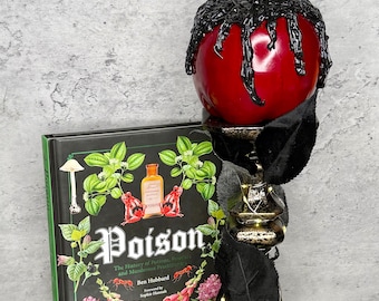 Snow White Poisoned Apple Candleholder with Fairy Lights