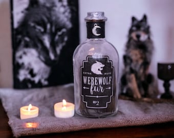 Werewolf Fur Potion Bottle