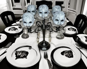 Dollhead Candelabra Centerpiece