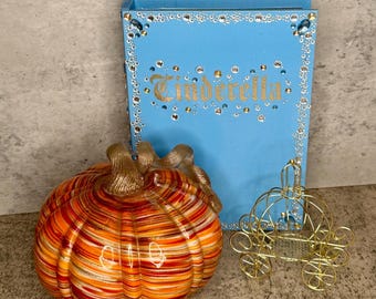 Cinderella Themed Wooden Book