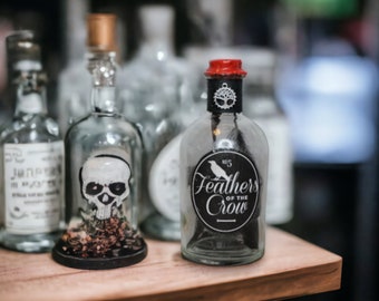 Feathers of the Crow Potion Bottle