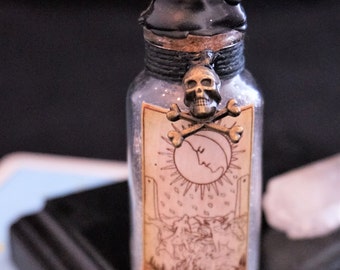 Tarot Moon Potion Bottle