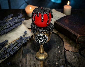 Evil Queen’s Poisoned Apple with Potion Chalice