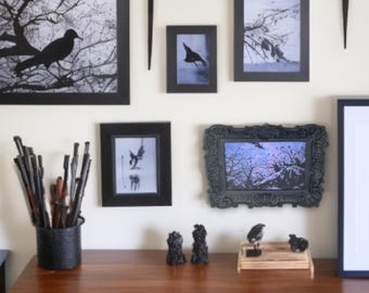Morrigan Print with Black Frame