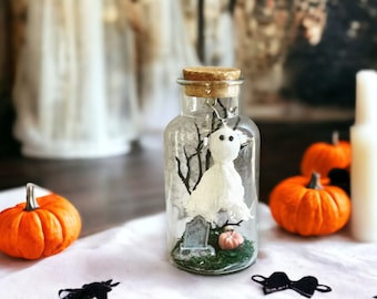 Ghost in Glass Specimen Jar