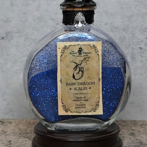 Baby Dragon Scales Potion Bottle - Etsy