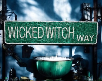 Wicked Witch Way Sign