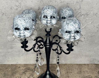 Dollhead Candelabra Centerpiece