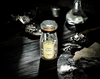 Silver Bullets Potion Bottle