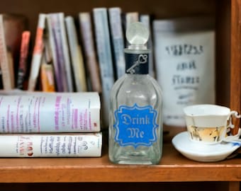 Drink Me Apothecary Bottle