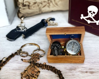 Mini Pirate Treasure Chest