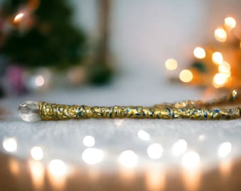 Gold Crystal Princess Wand