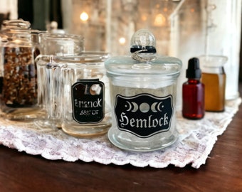 Hemlock Apothecary Jar