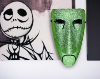 Nightmare Before Christmas Bedazzled Shock Halloween Mask