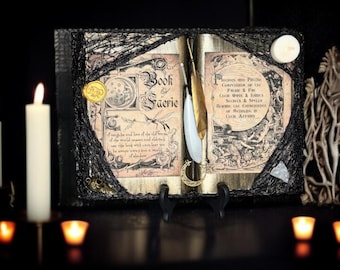 Book of Faerie Open Spell Book
