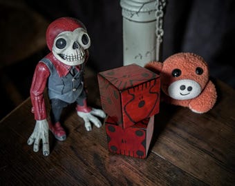 Nightmare Before Christmas Themed - Oogie Boogie Large Wood Dice Set