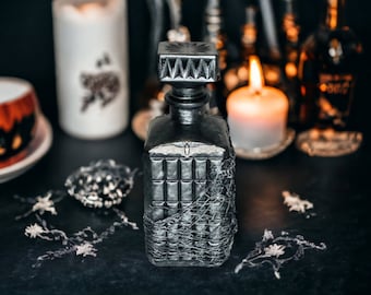 Black and Silver Potion Bottle