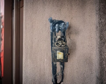 Graveyard Arm with Lantern