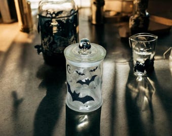 Colony of Bats Apothecary Jar