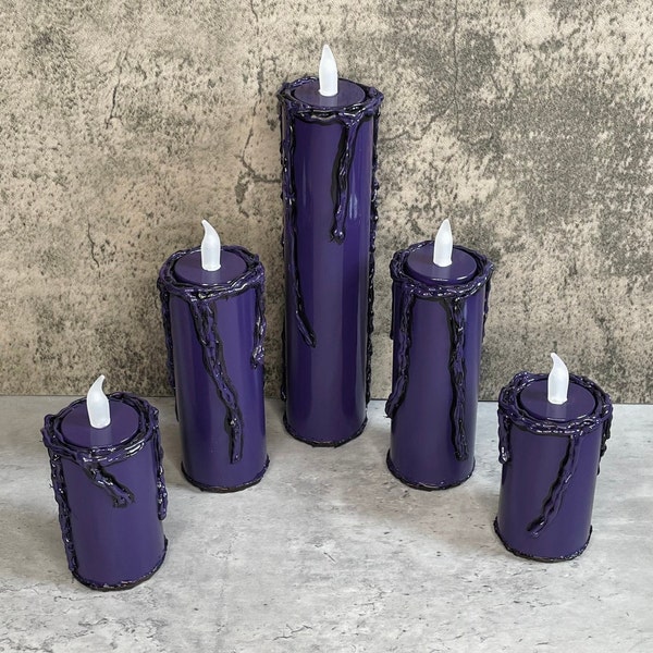 Led Candle Holder Etsy