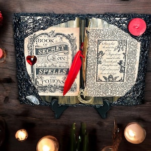 Love Spells Open Spell Book