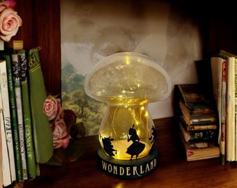Alice in Wonderland Mushroom Light