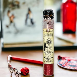 Alice in Wonderland Curious Alice Test Tube Potion Bottle