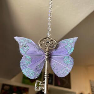 Alice in Wonderland Butterfly Key Suncatcher - Etsy