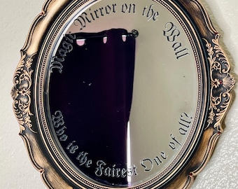 Gold Snow White Magic Mirror