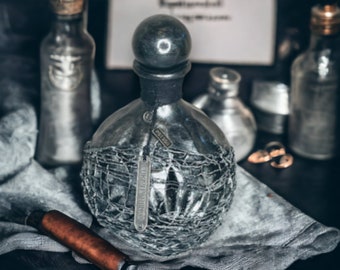 Black and Silver Potion Bottle #2