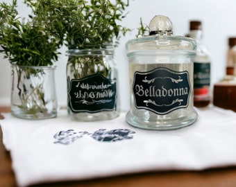Belladonna Apothecary Jar
