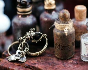 Nightmare Before Christmas Spider's Web Potion Bottle