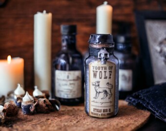 Tooth of Wolf Potion Bottle
