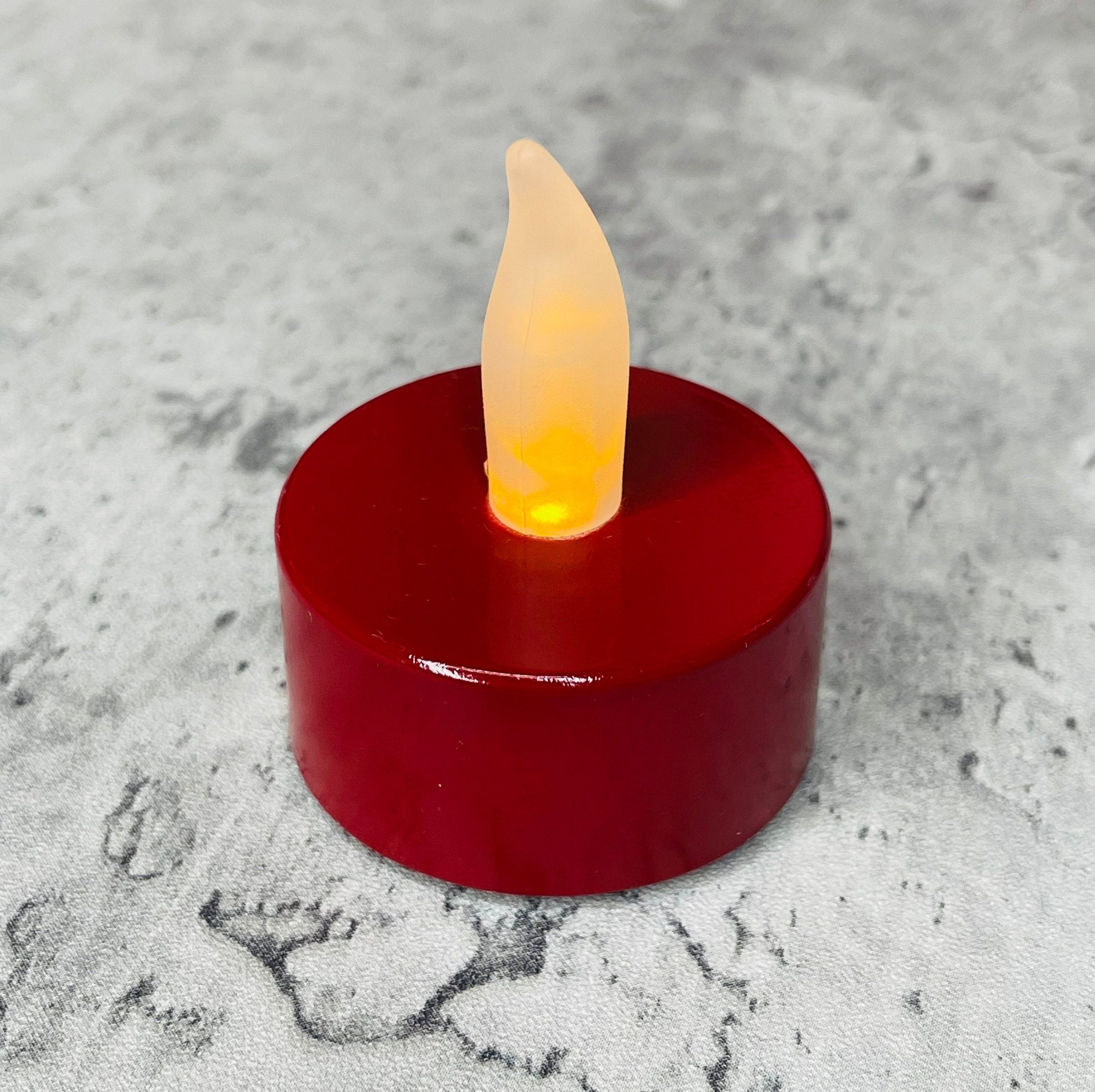 Red battery tea lights online