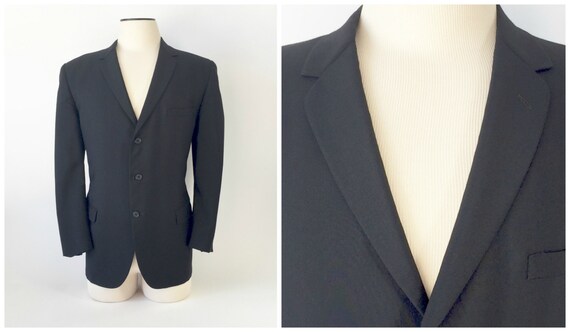 Vintage Tuxedo Jacket / Vintage Tux Jacket / 1950s