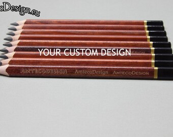 Triangular Pencils Etsy