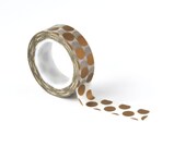 Gold Dots Washi Tape