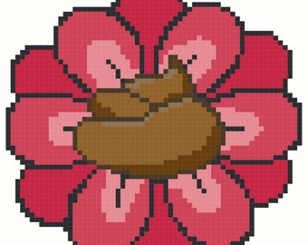 Ya Turd Blossom Cross Stitch Pattern