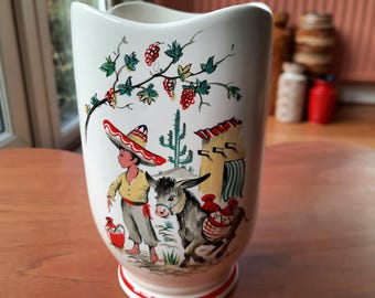 Retro Crown Ducal Ware Little Pedro Vase Circa 1950s