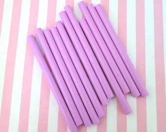 10 Lavender Purple glue sticks for drippy deco sauce, cell phone deco etc, (mini size)