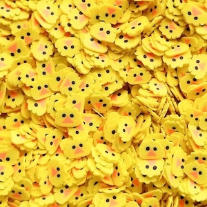 Peeps Polymer Clay Sprinkles, Chicken Chick Sprinkles, Easter Sprinkles, Fimo Fake Sprinkle Mix, Decoden Funfetti Rainbow Jimmies, N131
