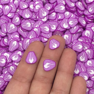 Grandes tranches d'argile polymère de chou violet, vermicelles végétariens non comestibles, faux aliments, nourriture miniature, R160