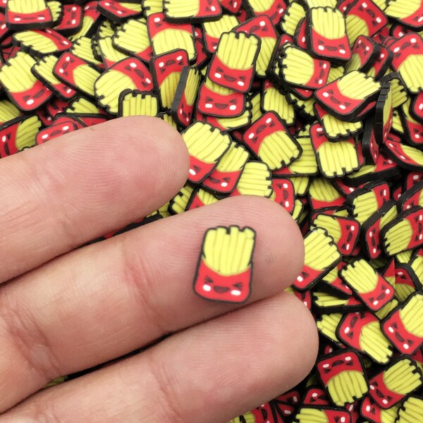 Small Carrot Cane Polymer Clay Sprinkles For Decoden Funfetti Fimo