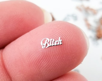 50 kleine 6 mm zilverkleurige metallic teef cabochons, schattige kawaii nagel woord cabines, bedel harsbenodigdheden, hars add-on #1418