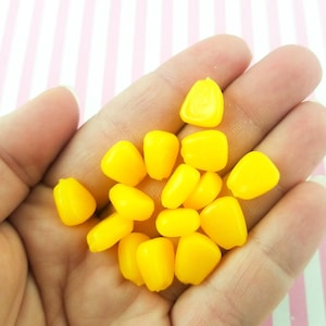 FAUX CORN, Fake Corn, Corn add-on for decoden crafts and slime, fake food, silicon food, Pick Your Amount M168