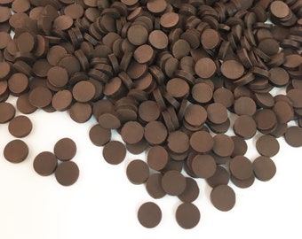 Círculos de arcilla polimérica con chispas de chocolate, confeti redondo, chispas falsas, Funfetti Jimmies de Decoden S99