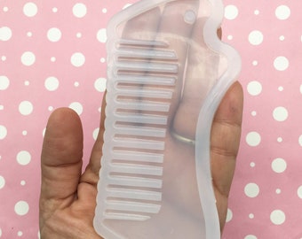 DIY Kawaii Comb Charm Pendant Ornament Mold for Resin Etc, Kawaii Silicone Uv Mould C Q142
