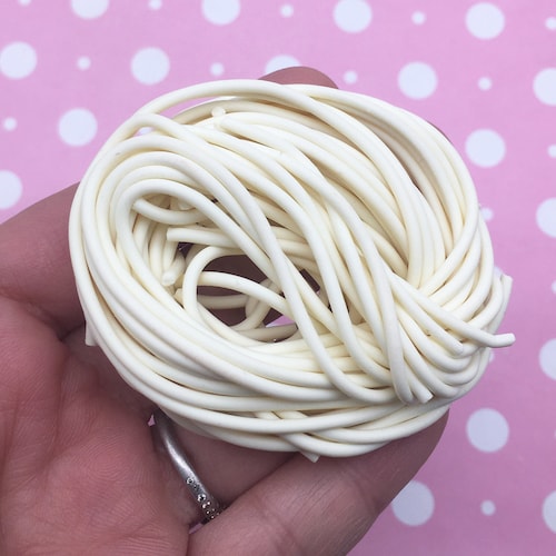 Polymer Clay Ramen Noodle Bundles Fake Spaghetti Pasta Nest Etsy