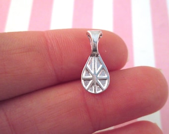 Ciondoli A Forma Di Goccia In Argento Sterling